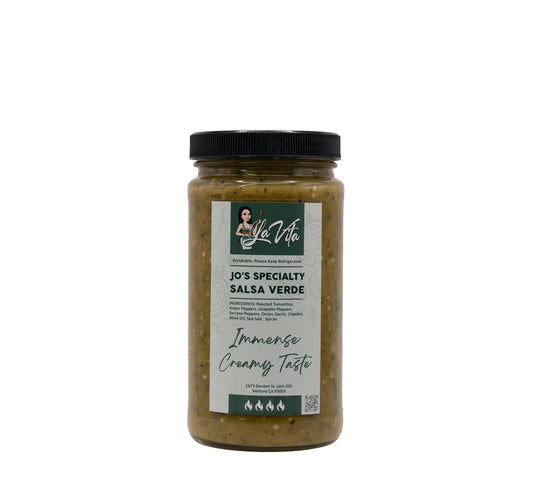 Jo’s Specialty Salsa Verde La Vita Salsa 12 OZ